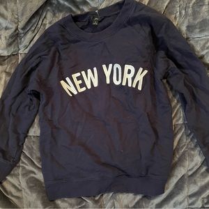 New York J. Crew Sweater
